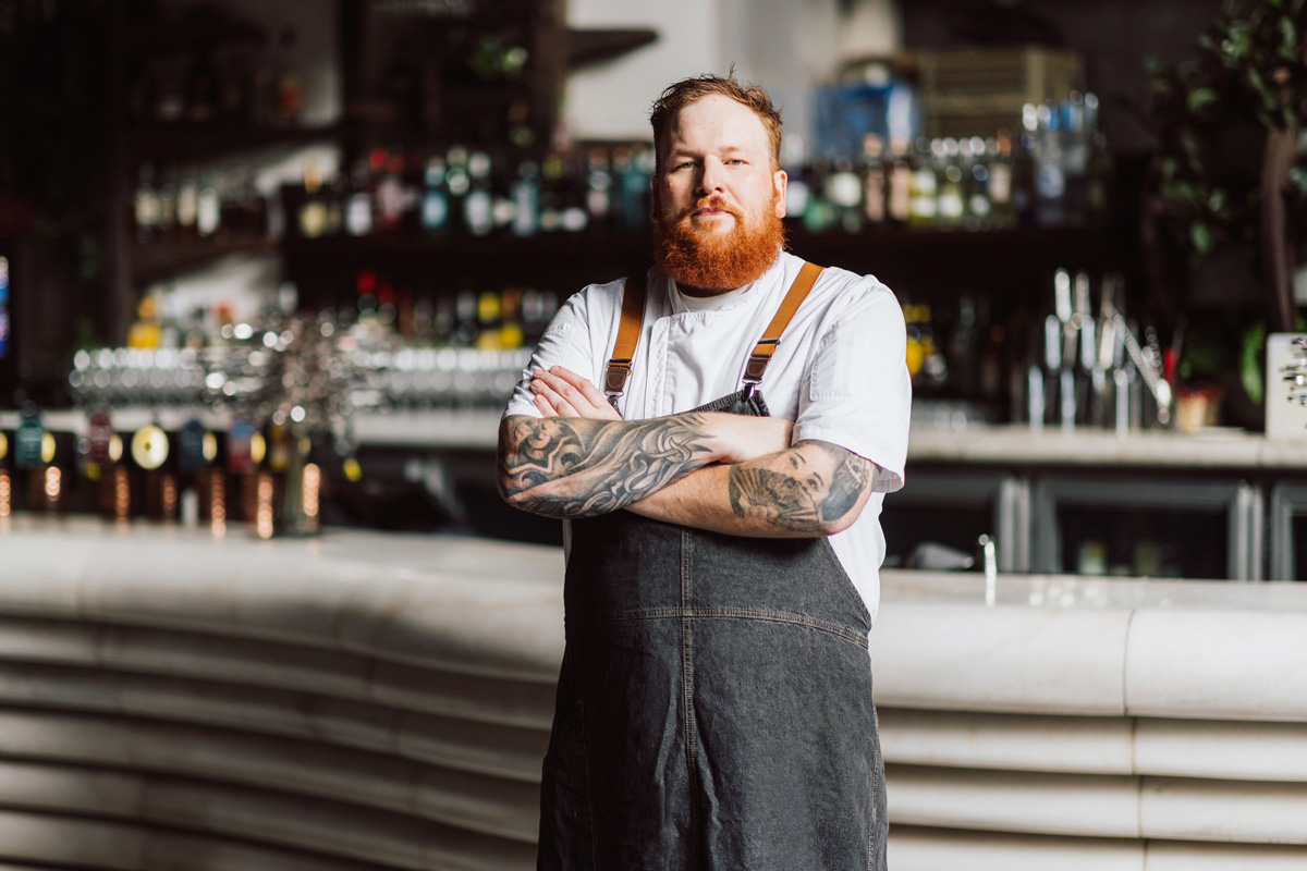 Andrew Musk, Executive Chef of Katarzyna Group and Cloudland Garden. Restaurant, Fortitude Valley, Brisbane.